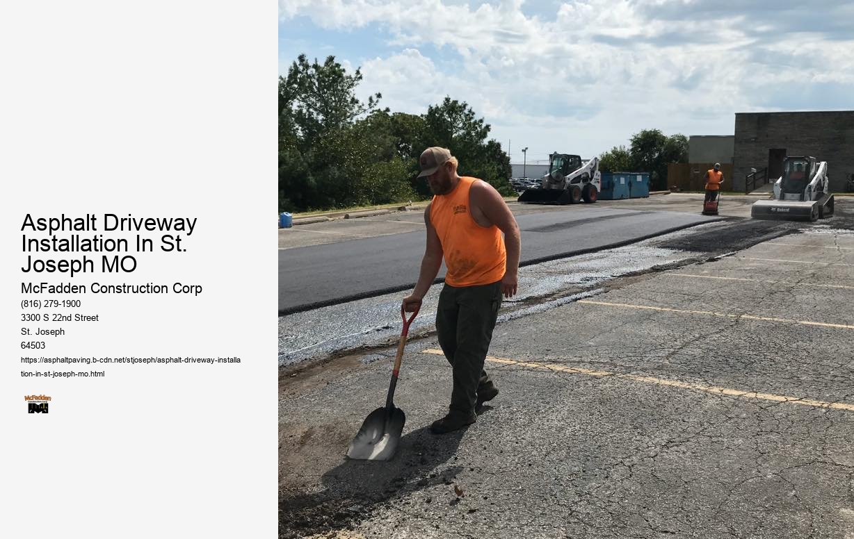 Asphalt Driveway Installation In St. Joseph MO