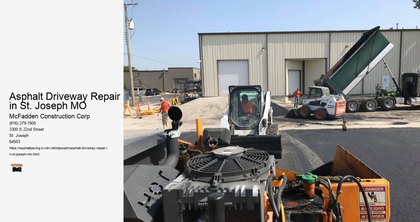 Asphalt Driveway Repair in St. Joseph MO